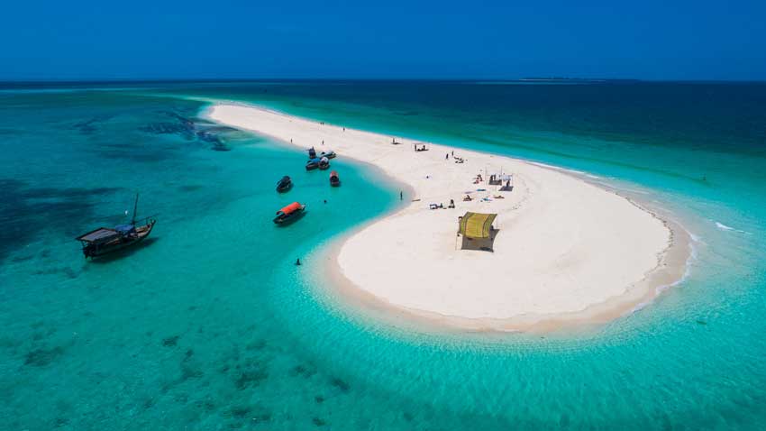 Nakupenda sandbank & Prison island